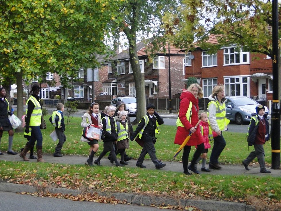 London's low-emission zone got kids out of cars and onto their feet