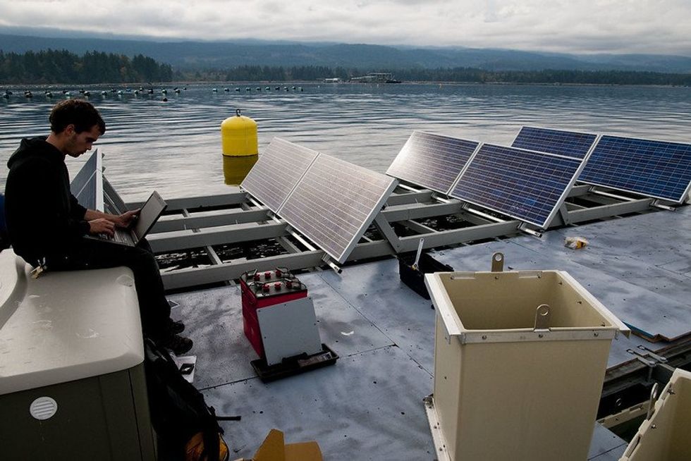 Floating solar project on Philippines natural lake brings hope — and questions