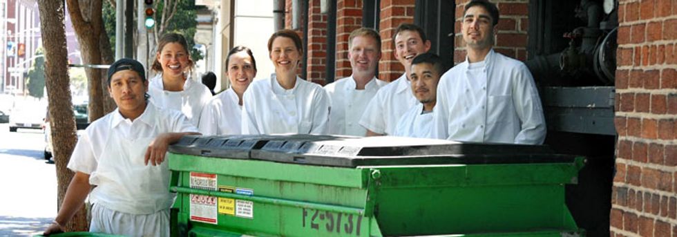 Chefs get creative about restaurant food waste.