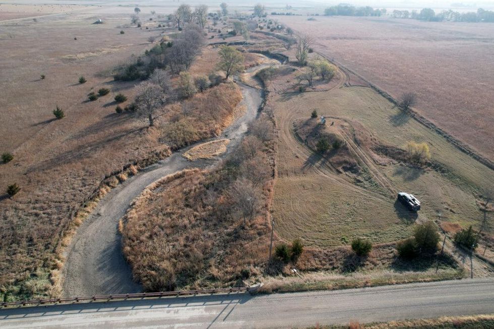 Part of a northwest Iowa river has been pumped dry