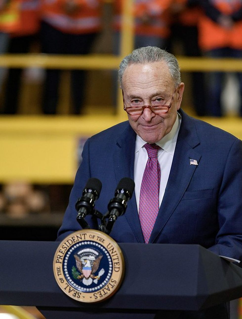 Schumer slams House GOP's energy permitting bid