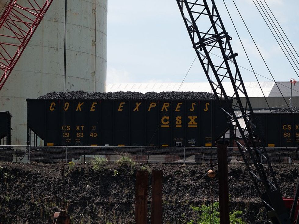 U.S. Steel debuts an all-electric locomotive, a first in North America